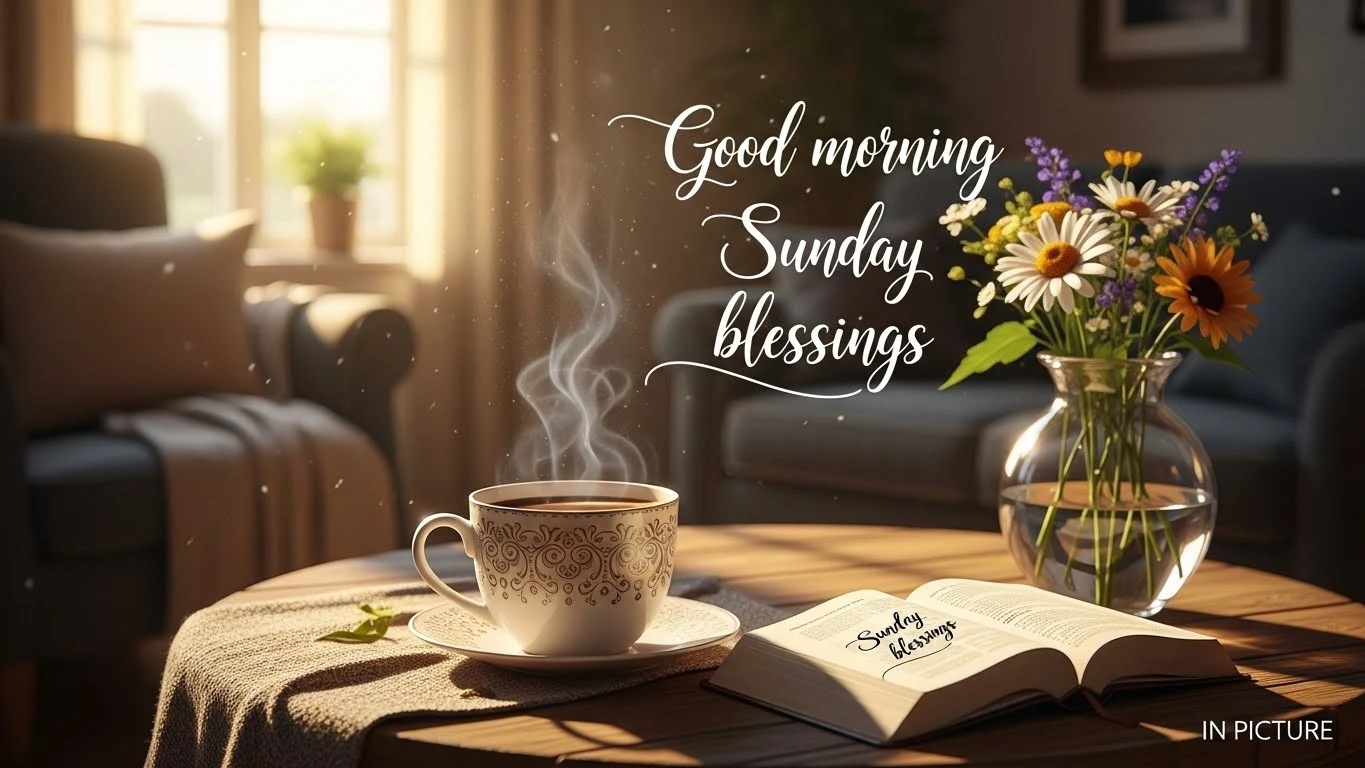 Good morning Sunday blessings images and quotes