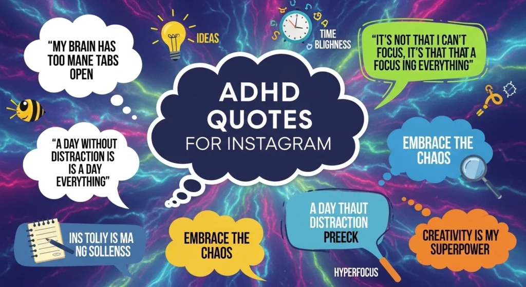 ADHD Quotes for Instagram