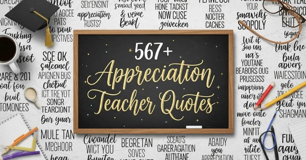 Appreciation teacher quotes