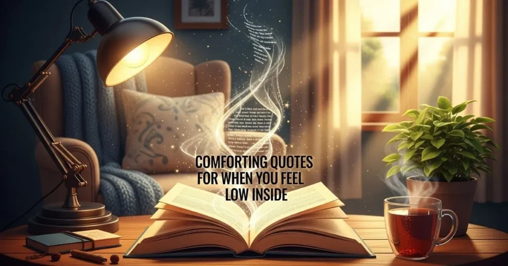 Comforting Quotes for When You Feel Low Inside