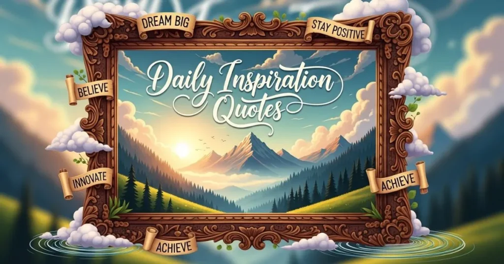 Daily Inspiration Quotes