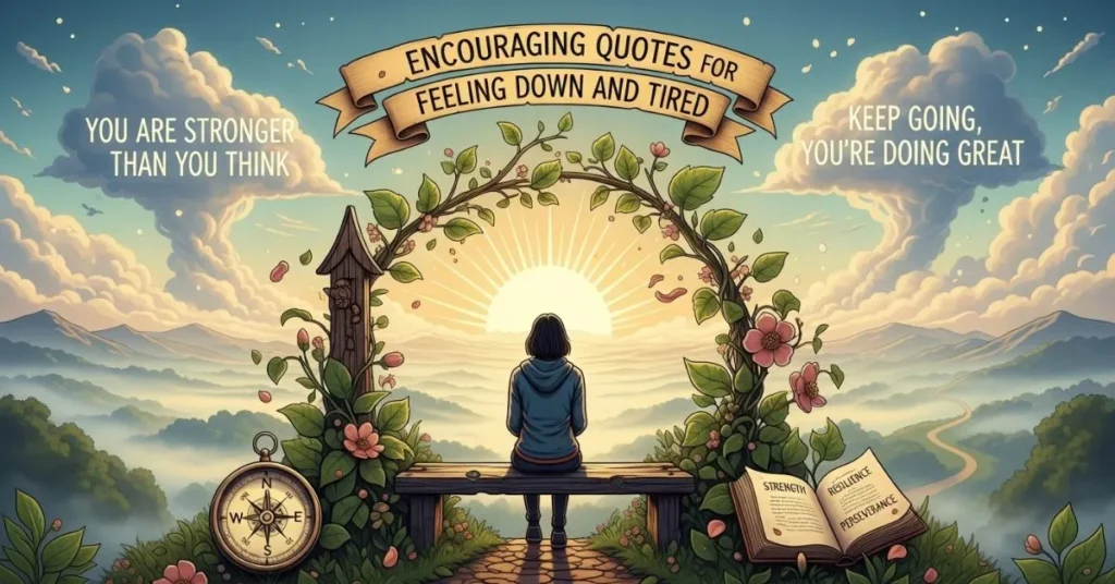 Encouraging Quotes for Feeling Down and Tired