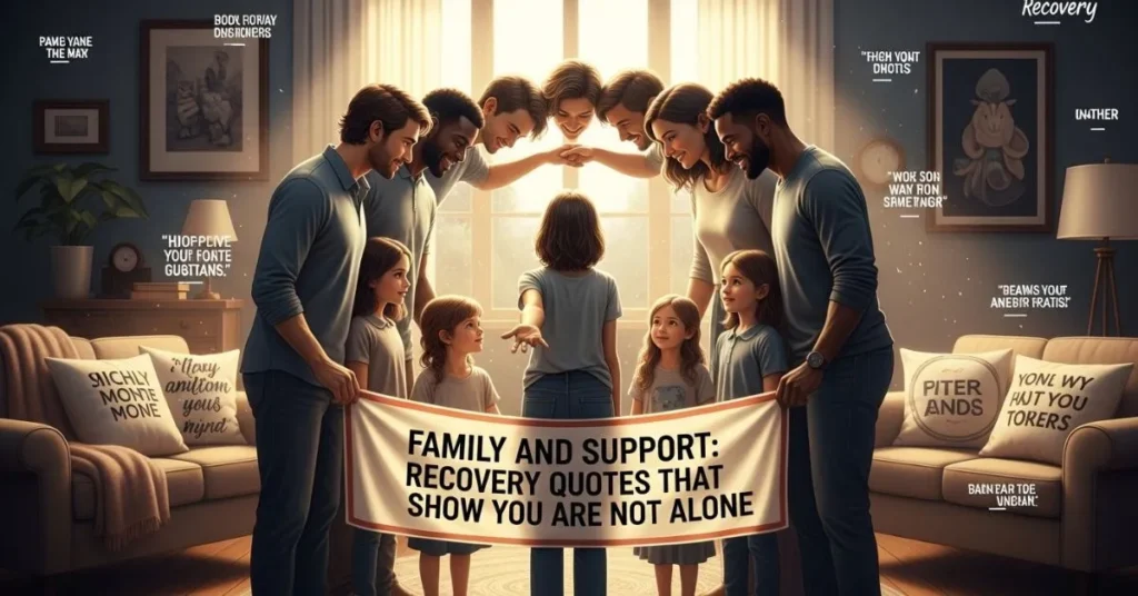 Family and Support Recovery Quotes That Show You Are Not Alone