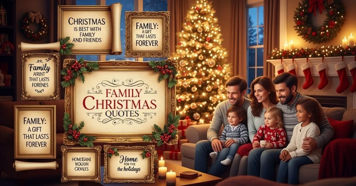 Family Christmas quotes