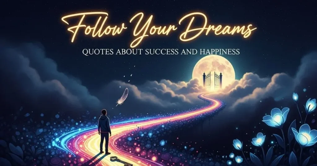 Follow Your Dreams Quotes About Success and Happiness