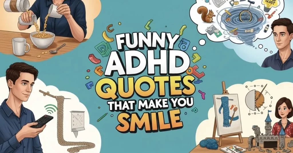 Funny ADHD Quotes That Make You Smile