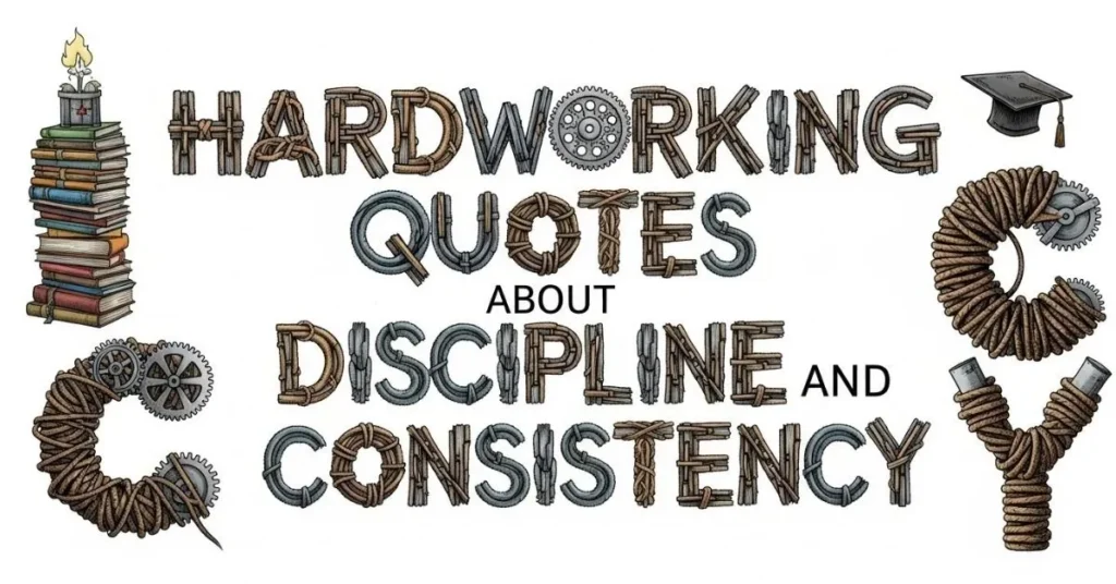 Hardworking Quotes About Discipline and Consistency
