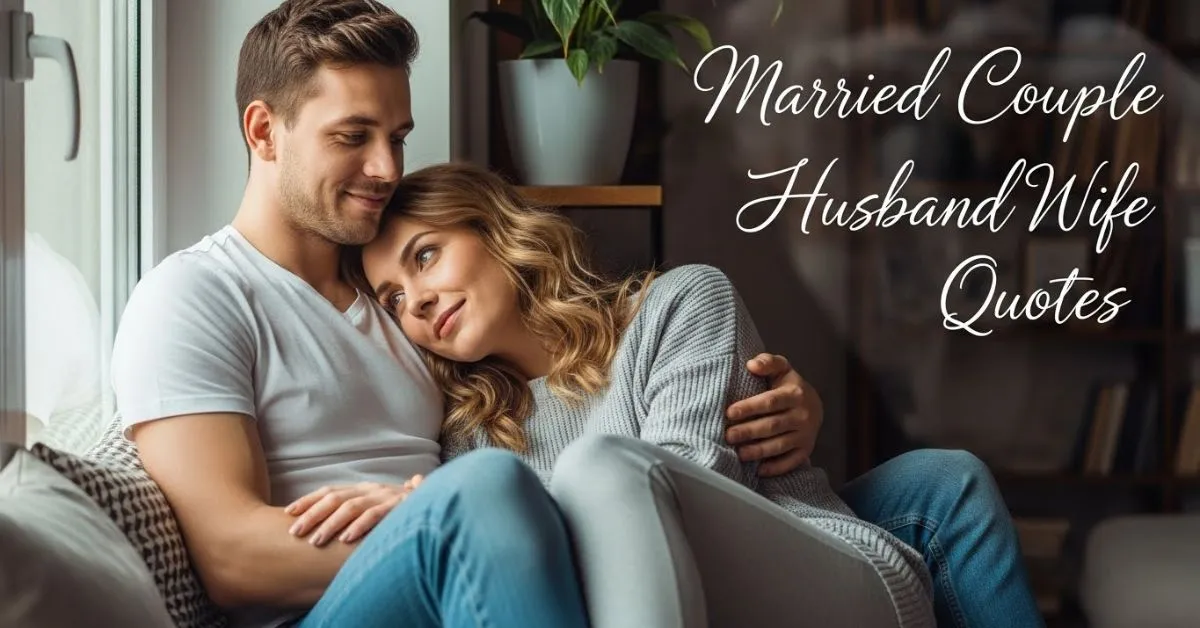 Married couple husband wife quotes