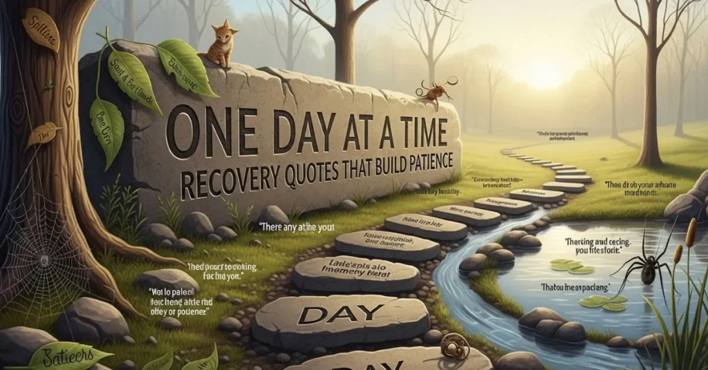 One Day at a Time Recovery Quotes That Build Patience