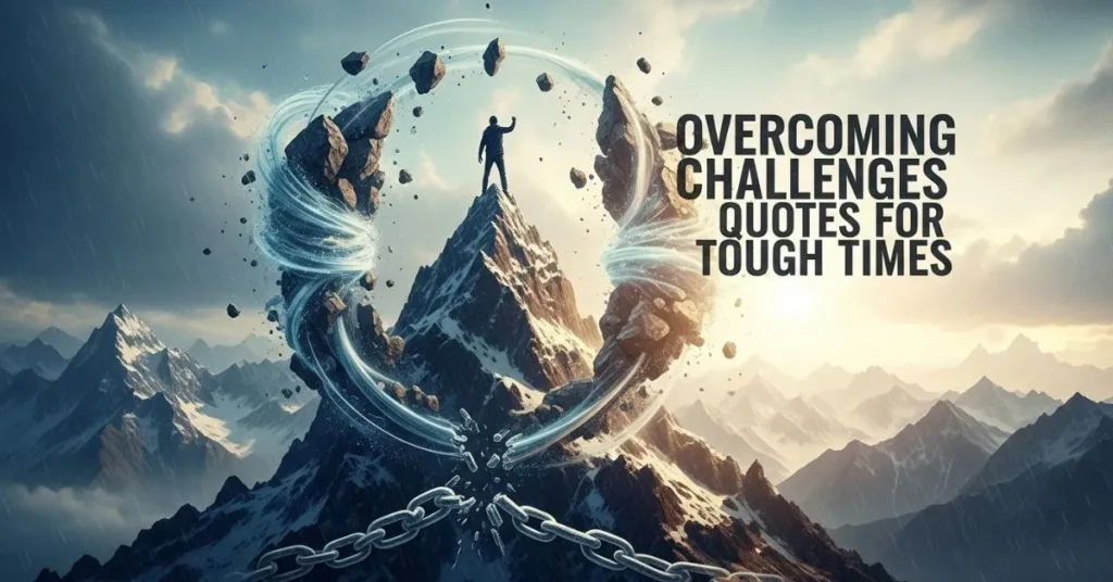 Overcoming Challenges Quotes for Tough Times