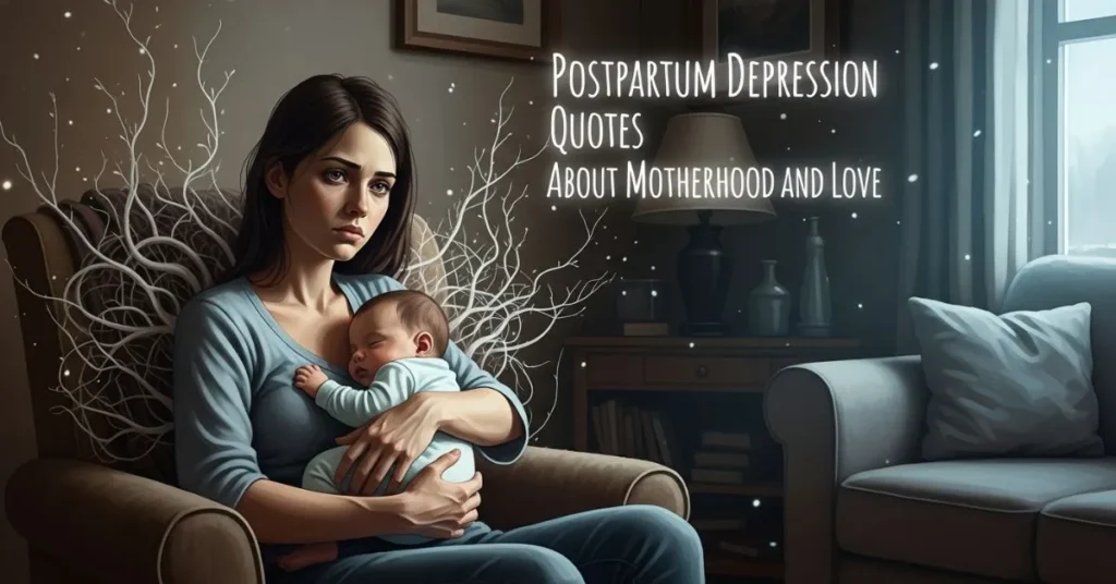 Postpartum Depression Quotes About Motherhood and Love