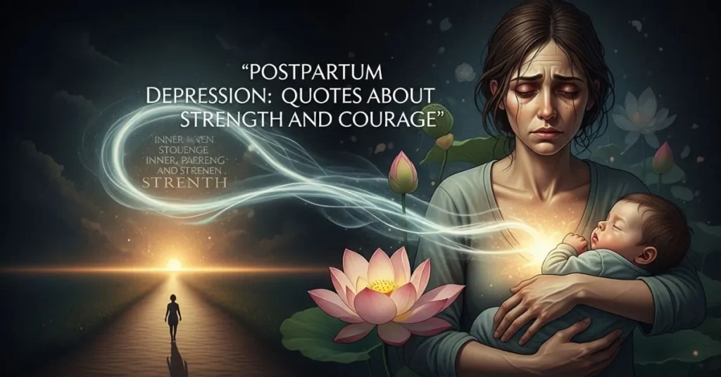 Postpartum Depression Quotes About Strength and Courage