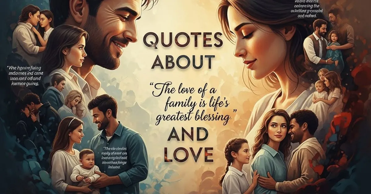 Quotes about family and love