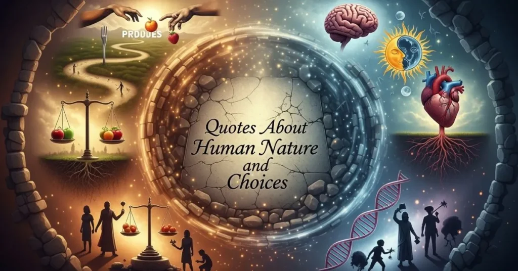 Quotes About Human Nature and Choices