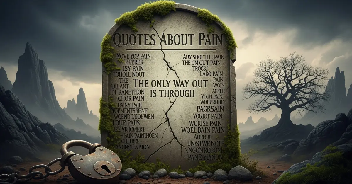 Quotes About Pain