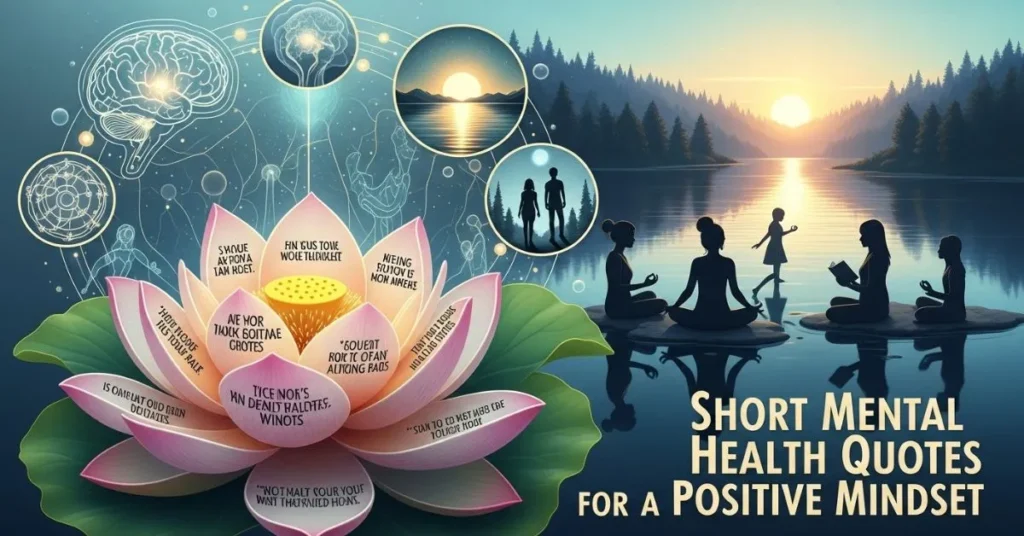 Short Mental Health Quotes for a Positive Mindset