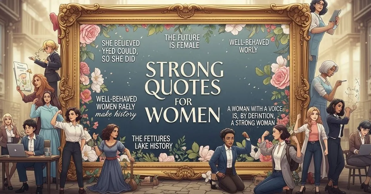 Strong Quotes for Women