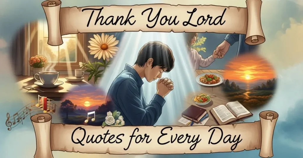 Thank You Lord Quotes for Every Day