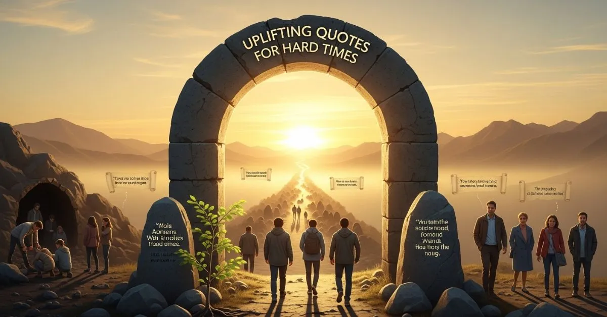 Uplifting Quotes for Hard Times
