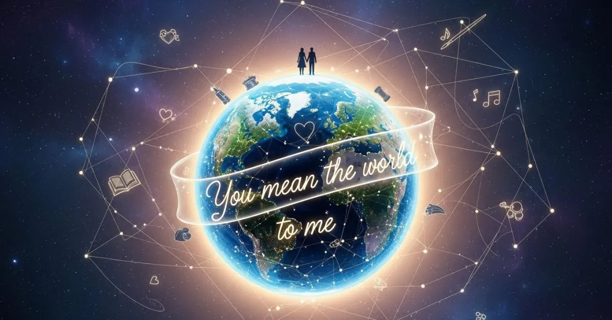 You mean the world to me quotes