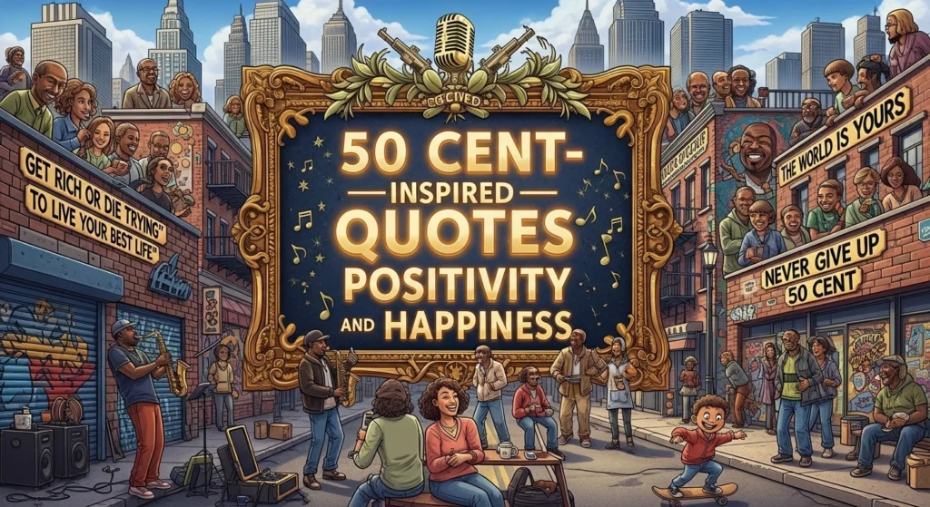 50 Cent-Inspired Quotes About Positivity and Happiness