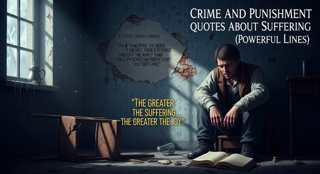 Crime and Punishment Quotes About Suffering (Powerful Lines)