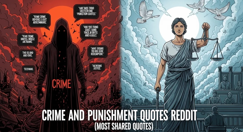 Crime and Punishment Quotes Reddit (Most Shared Quotes)