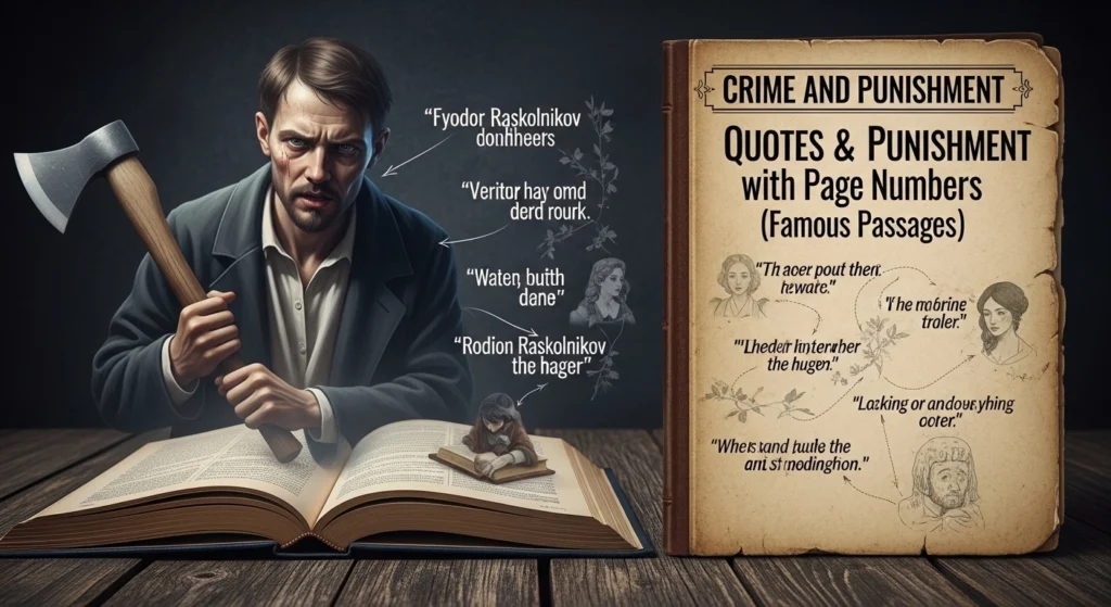 Crime and Punishment Quotes with Page Numbers (Famous Passages)