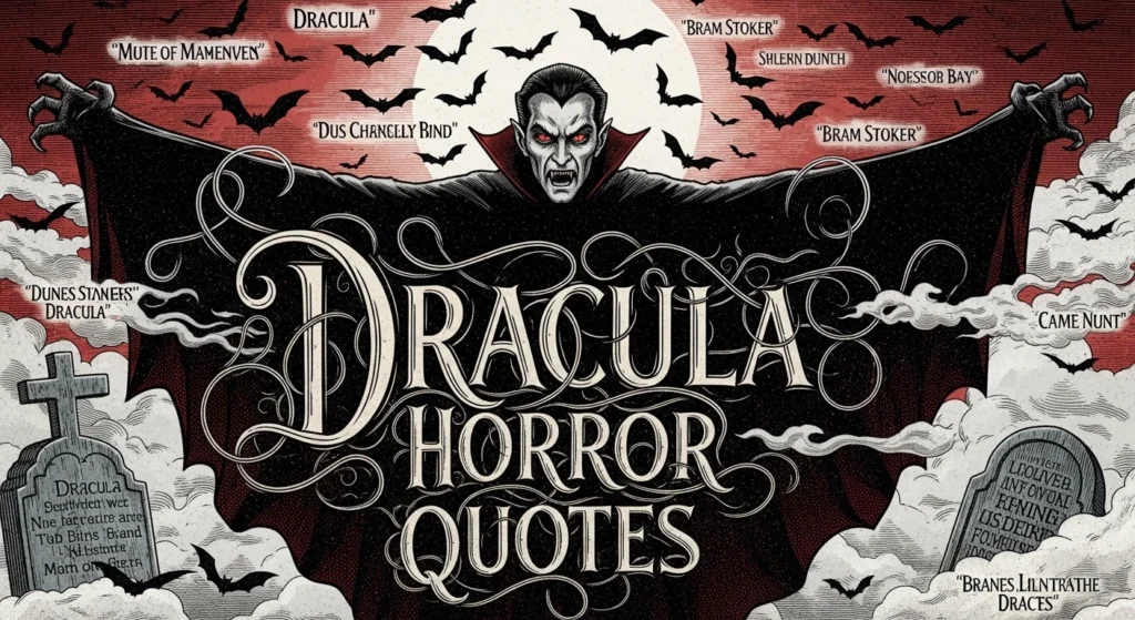 Dracula Horror Quotes