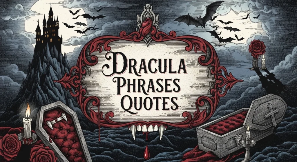 Dracula Phrases Quotes