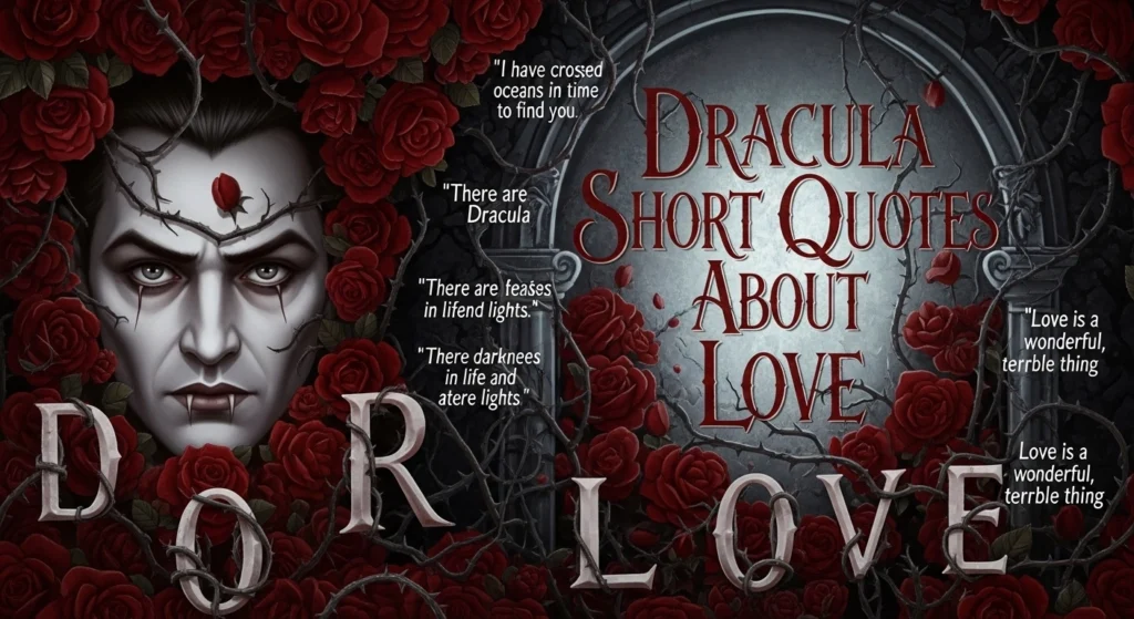 Dracula Short Quotes About Love