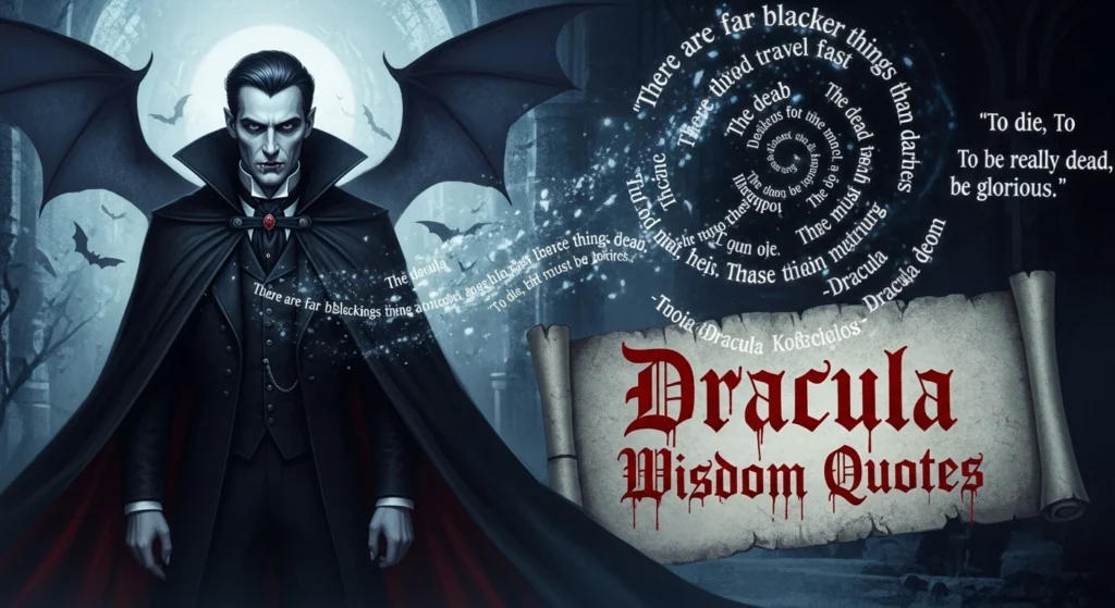 Dracula Wisdom Quotes