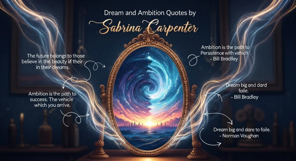 Dream and Ambition Quotes by Sabrina Carpenter