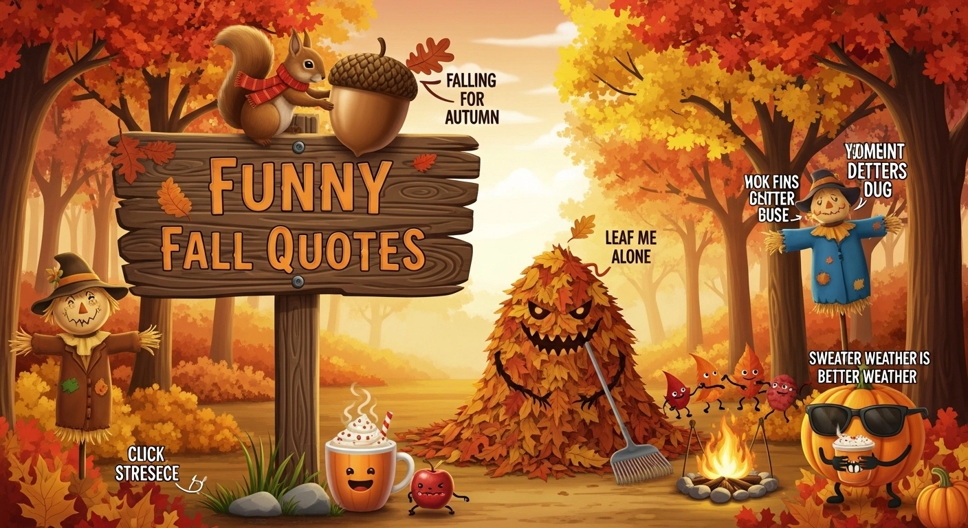 Funny Fall Quotes