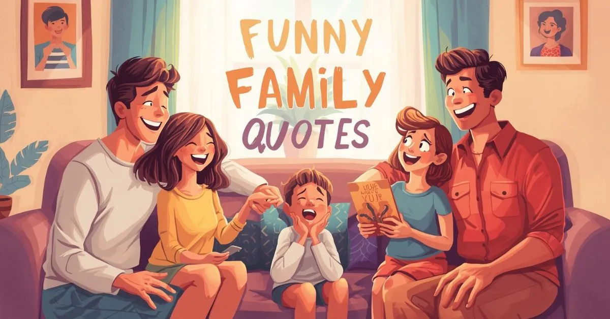 Funny Family Quotes