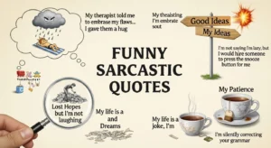 Funny Sarcastic Quotes