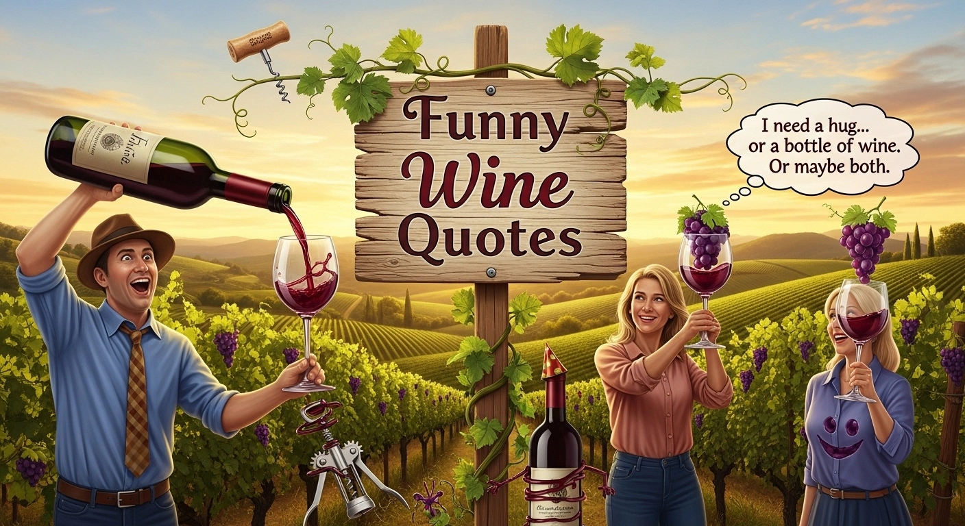 Funny Wine Quotes