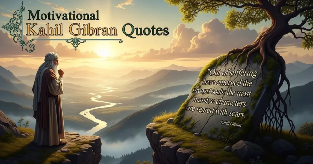 Motivational Kahlil Gibran Quotes