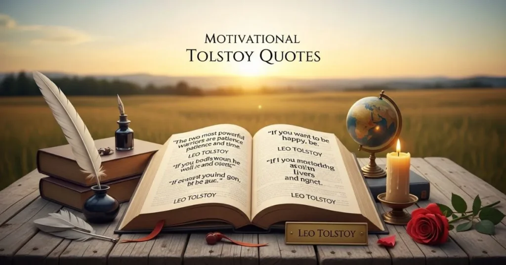 Motivational Tolstoy Quotes