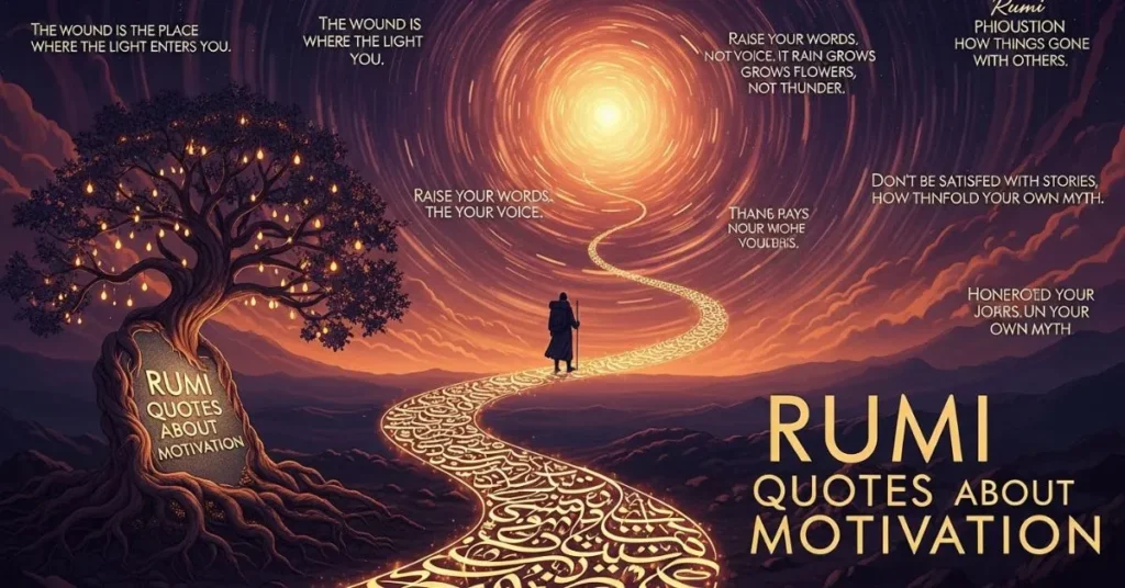 Rumi Quotes About Motivation