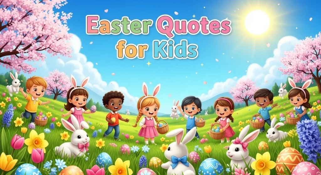 Â Easter Quotes for Kids