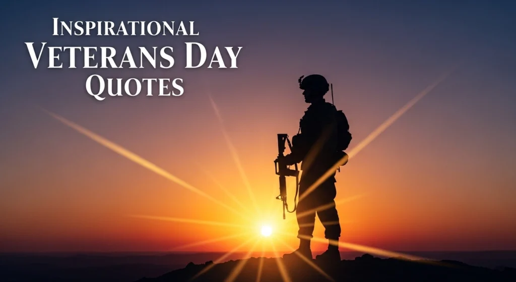 Inspirational Veterans Day Quotes