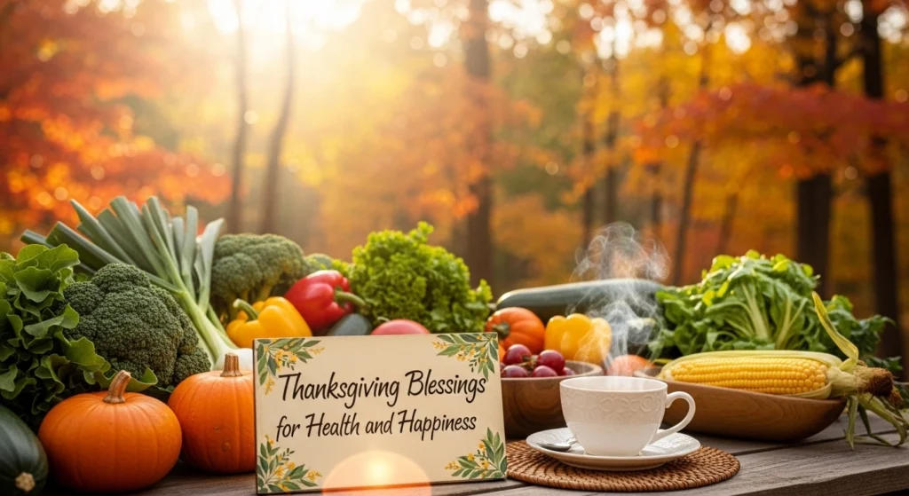 Thanksgiving Blessings for Health and Happiness