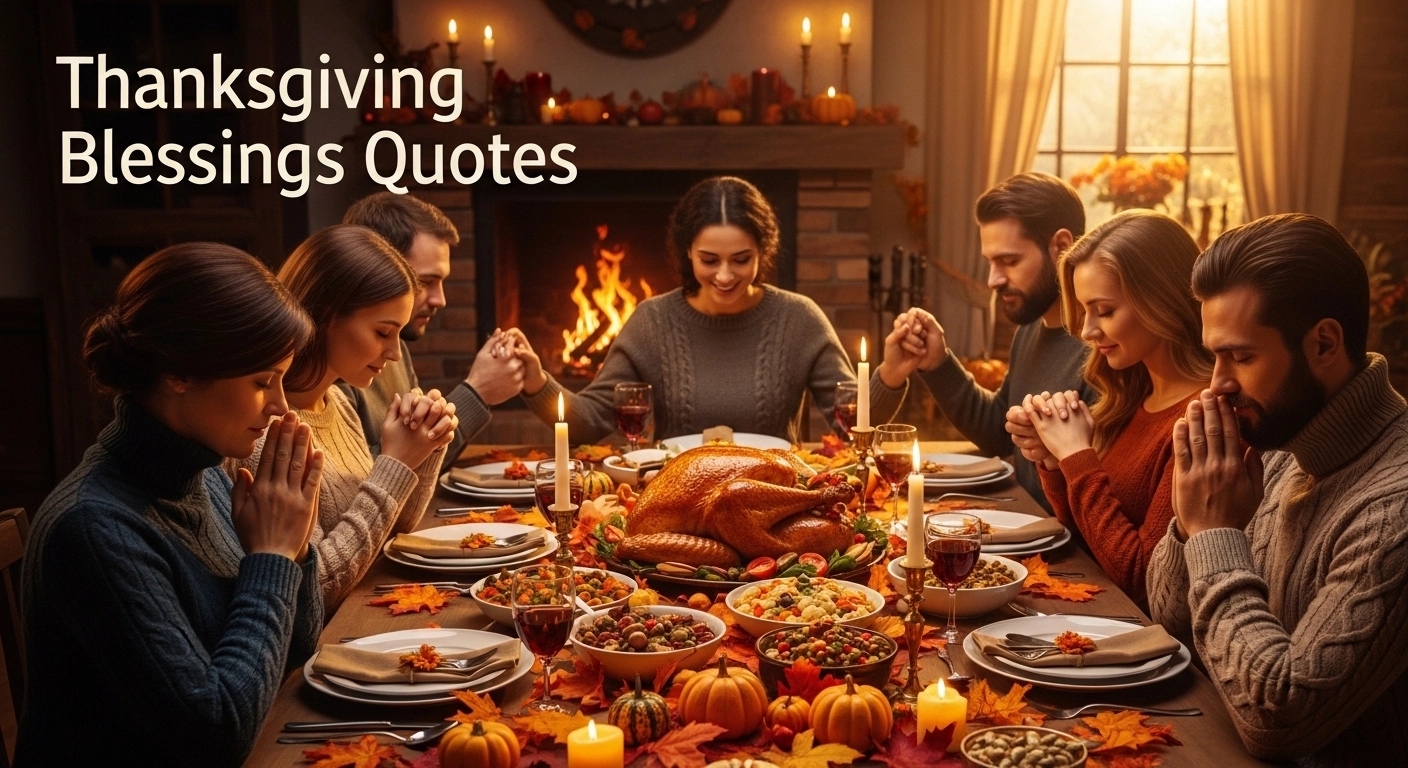 Thanksgiving Blessings Quotes
