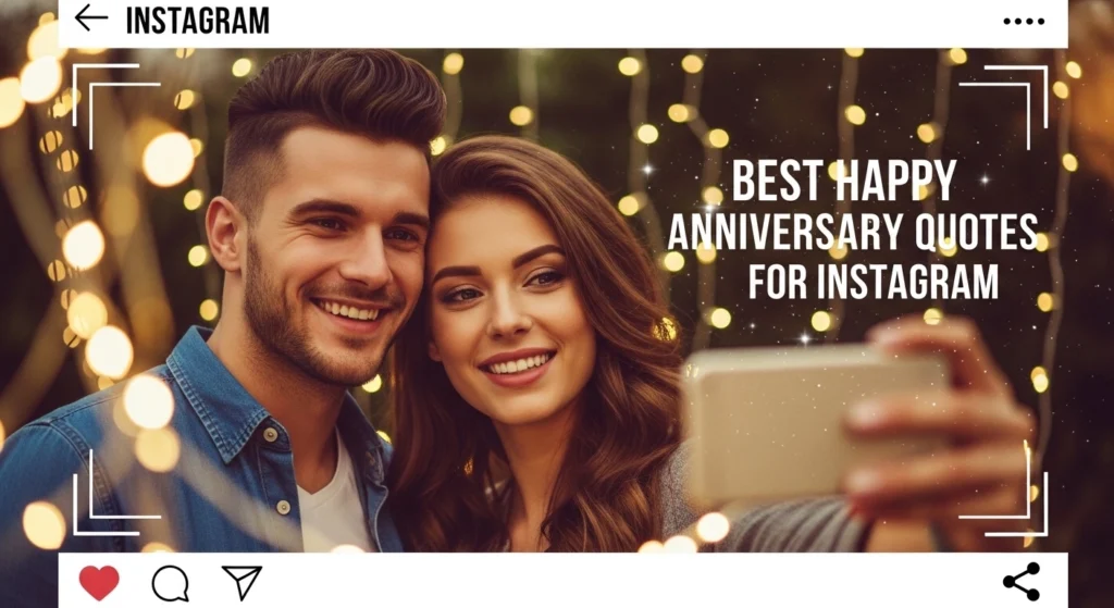 Best Happy Anniversary Quotes for Instagram