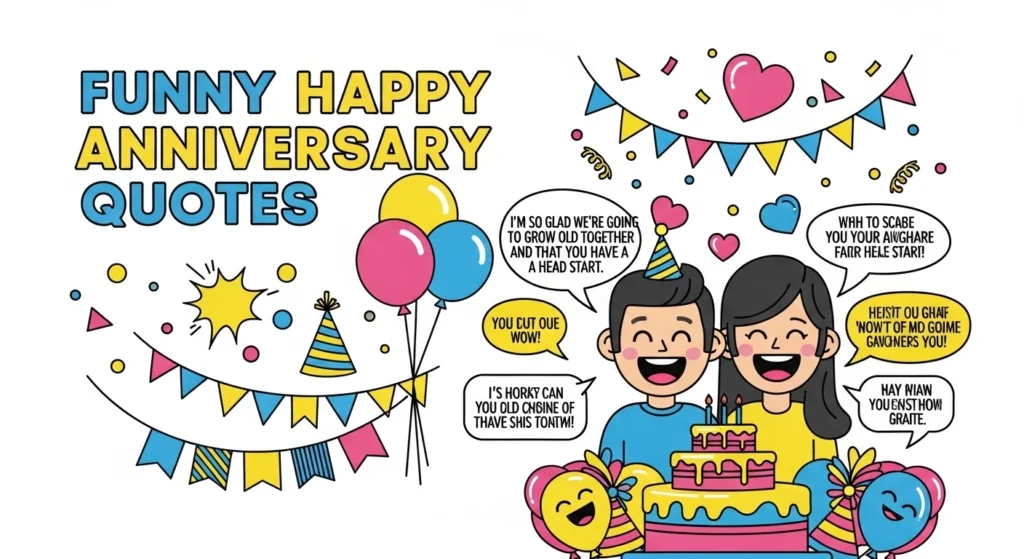  Funny Happy Anniversary Quotes